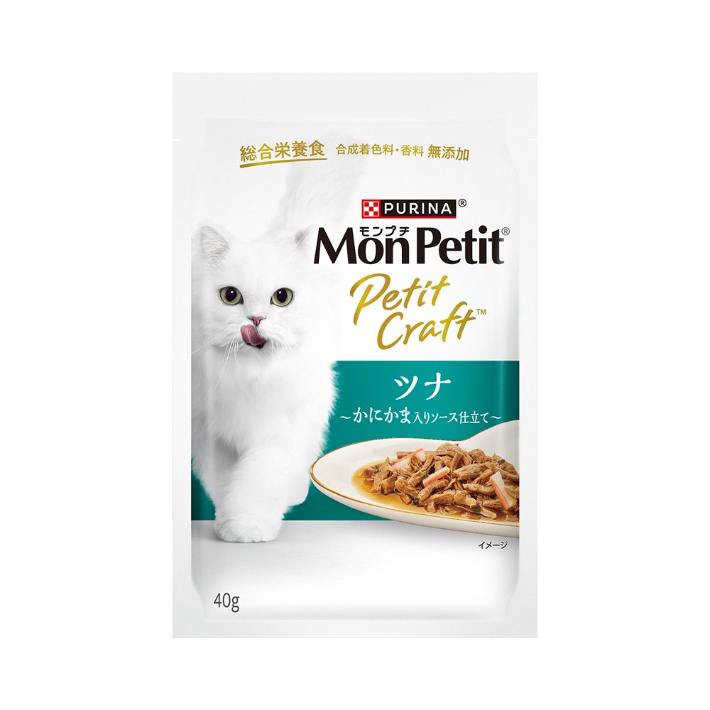 プチクラフト　ツナ　かにかま入りソース仕立て　４０ｇX４８　ＣＲＣ35―20―75―10―71