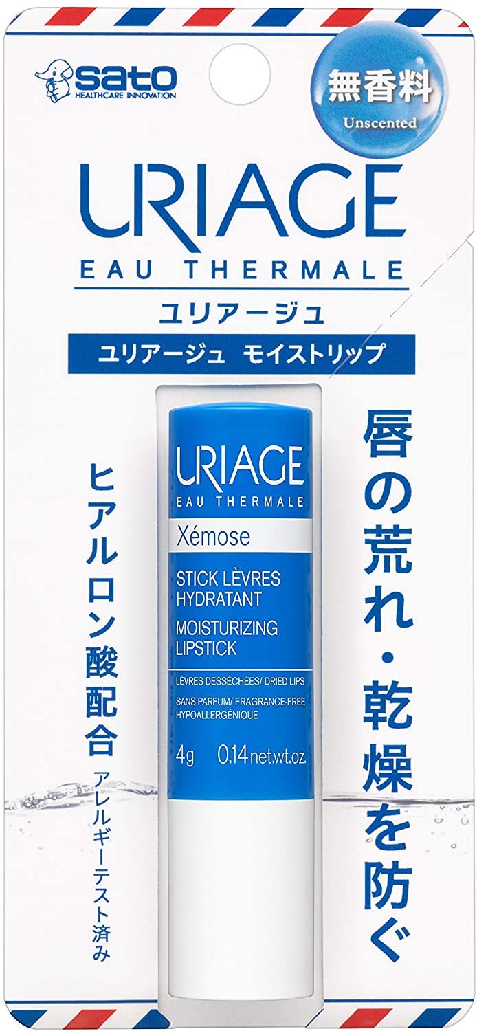 【佐藤製薬】 ユリアージュ モイストリップ 無香料 4g　×5個セット