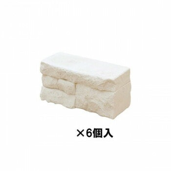 NXstyle ブリックブロック21 モノホワイトx6個入 BB-21MW6