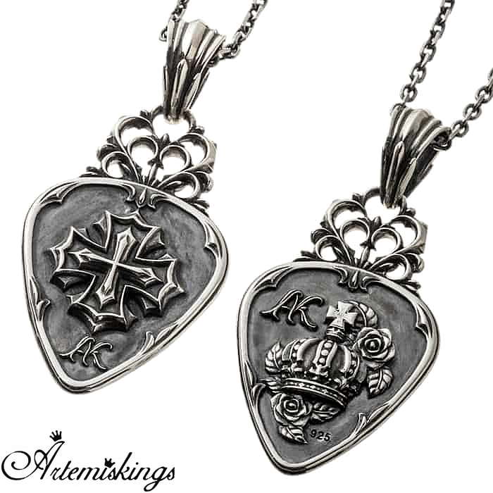 アルテミスキングス ARTEMISKINGS キングス ギター ピック シルバー ネックレス ペンダント AKP0144