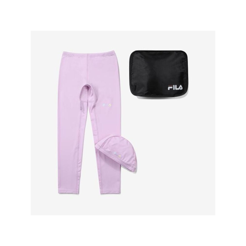 [FILA KIDS] アクア 9 パーツレギンス (FK2RPF2A01X_LVD) Q0ZFK2RPF2A01XLVD