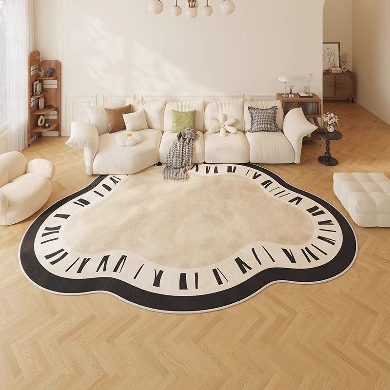 カーペットマットラグマットリビングルーム ベッドルーム型ベッドサイドラグ カーペット 新しいフロアマット 2025