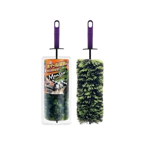 プロスタッフ(Prostaff) 洗車用品 ホイール洗浄用ブラシ モンスター サーベラス グリーン 全長460mm P202