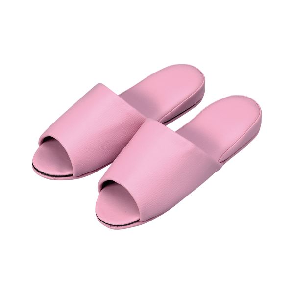 （まとめ買い）オーミケンシ 抗菌レザー調スリッパ10足 グリーン 36055 (10P) 00069844 〔×3〕 【北海道・沖縄・離島配送不可】 オーミケンシ 抗菌レザー調スリッパ10足 グリーン 36055 (10P) 00069844