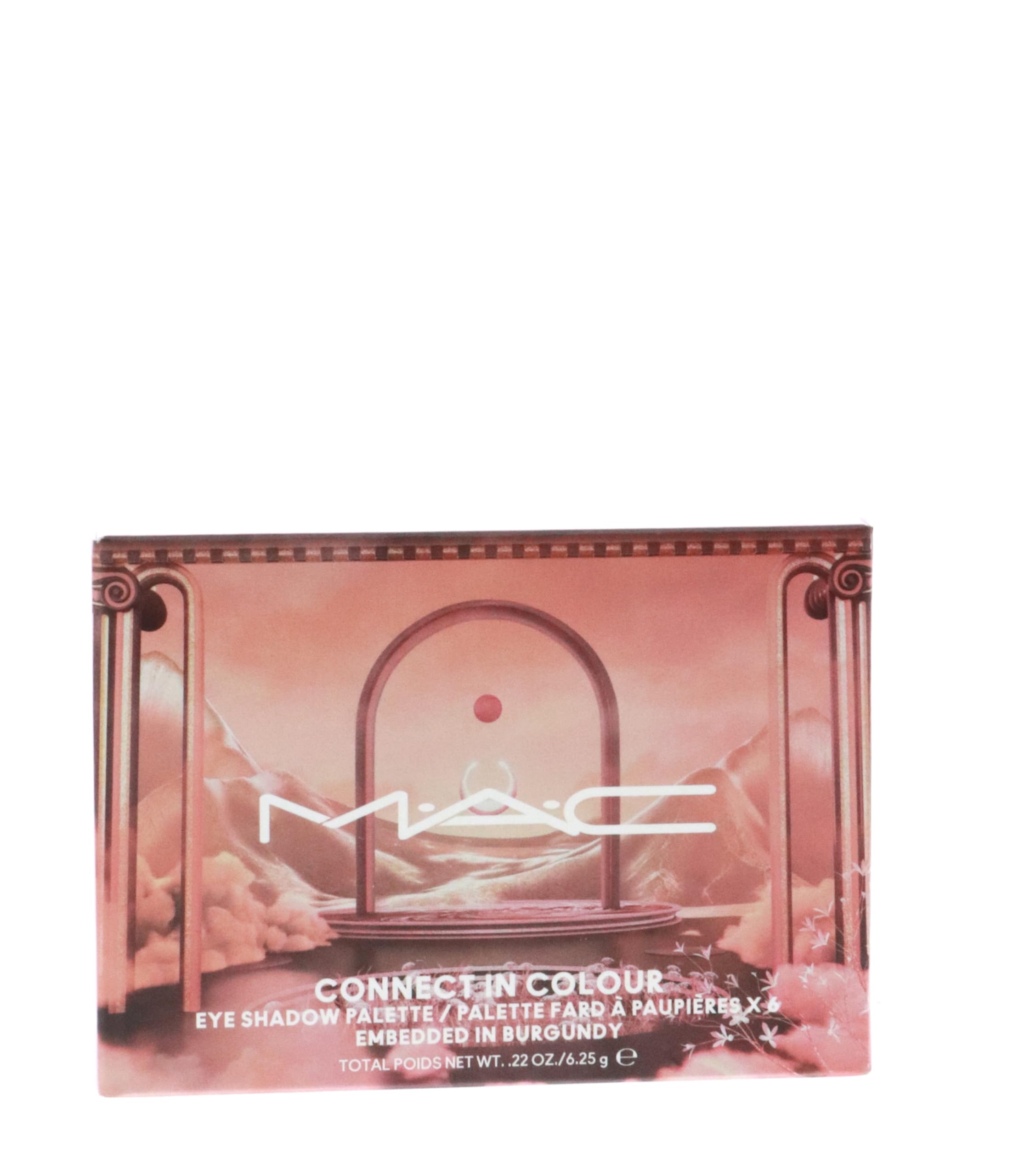 MAC Connect In Colour Eye Shadow Palette - Embedded in Burgundy for Women 0.22 oz Eye Shadow