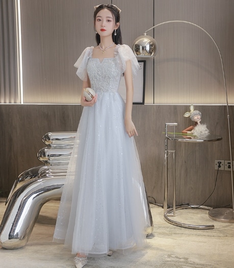 超美品　パーティードレス　演出　花嫁　二次会　結婚式　ウェディングドレス　ロングドレス　発表会　披露宴