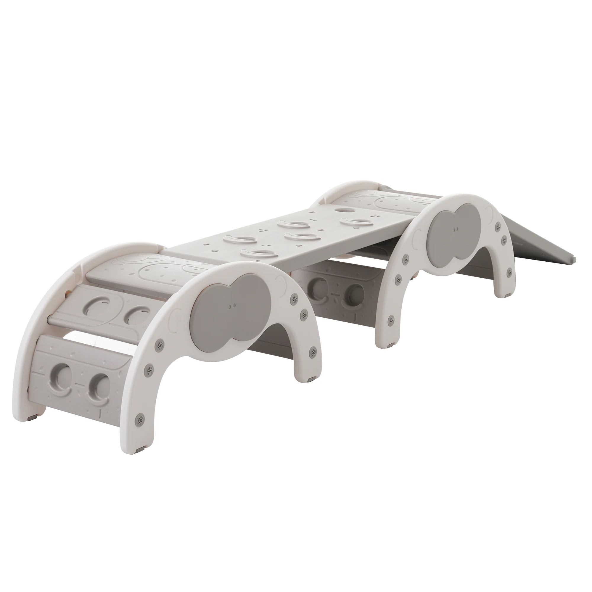 1555【元SKU：N509P225904C】【フレームx2＋スライダーx2】多機能ジャングルジム すべり台 滑り台 屋内 室内用 大型遊具 室内遊具 キッズ 子供 誕生日プレゼント おもちゃ