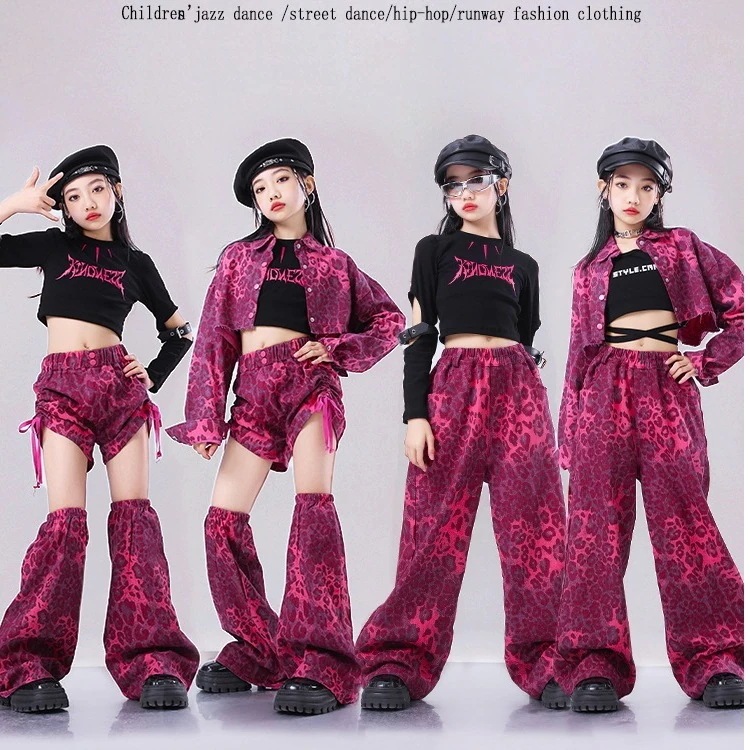 キッズダンス衣装 【短納期】 ストリートダンス＆ヒップホップ風 キッズ/ジュニア クールファッションセット 子供用 セットアップ ヒップホップ ジャズ 演奏会 応援団 5