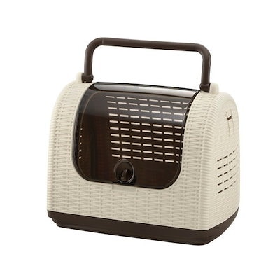 他サイト： リッチェル ラタンキャリー アイボリー ペットの商品画像