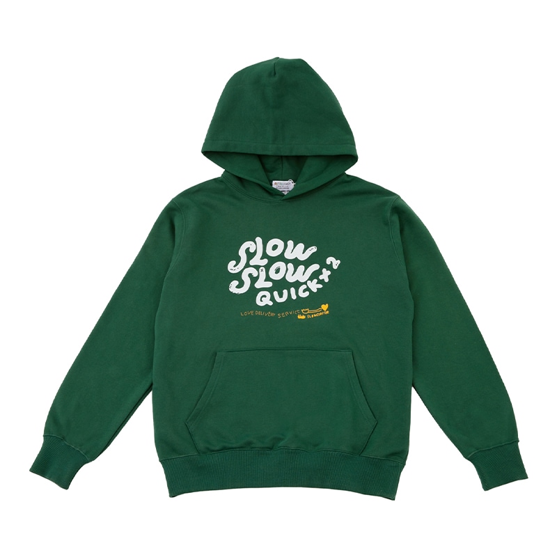 SLCO LETTERING HOOD_ [GREEN]