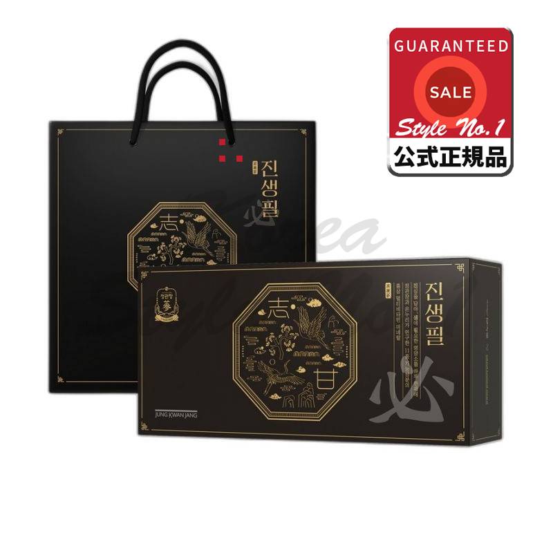 ジンフィル紅参マルチビタミンミネラル120錠+ショッピングバッグ1ボックス30回分