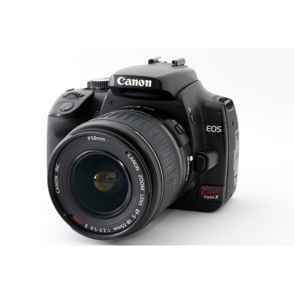 【中古】キヤノン Canon EOS Kiss Digital X レンズキット美品一眼レフ初心者オススメのセット