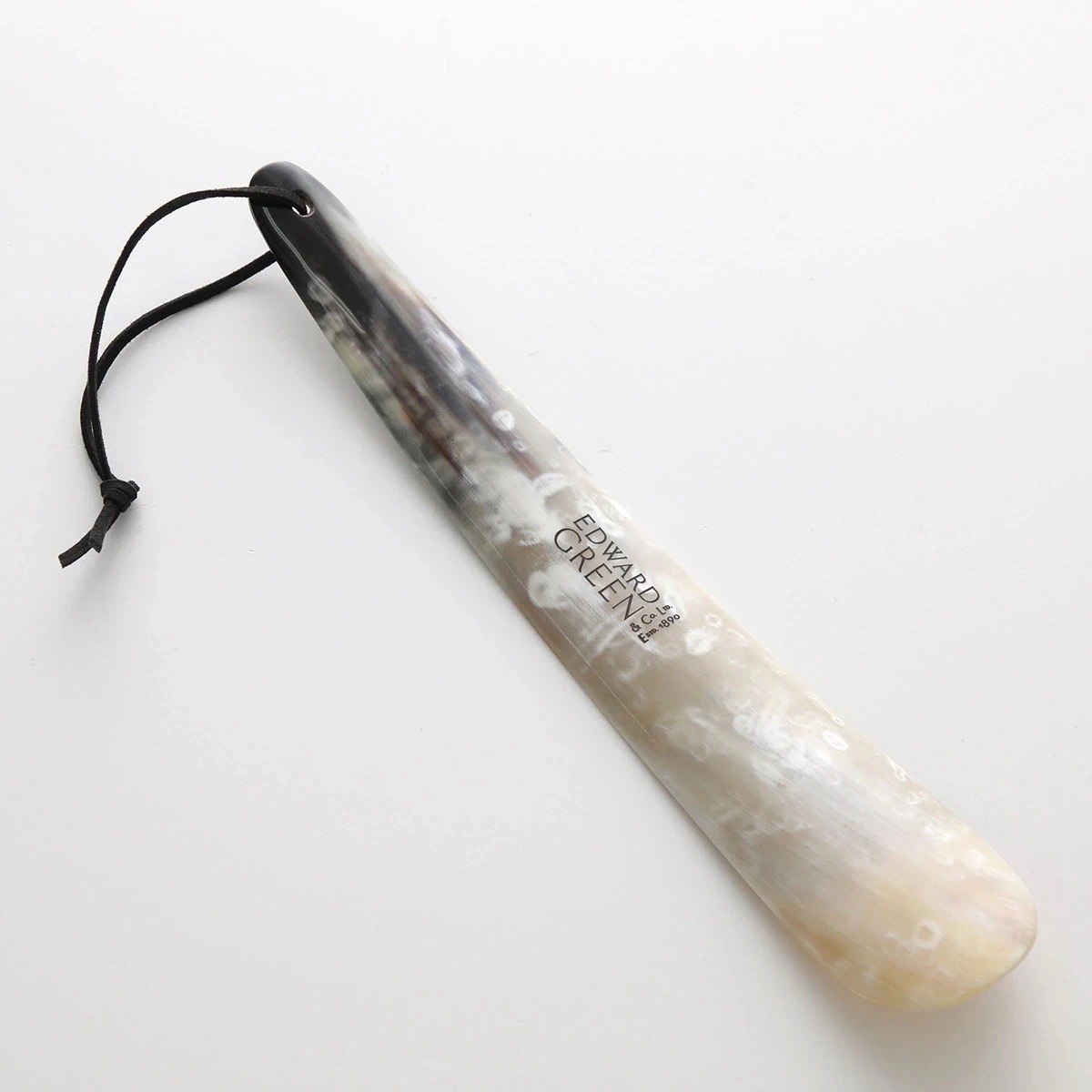 Edward Green エドワードグリーン シューホーン Shoe horn 10 メンズ ロゴ 靴べら クツベラ NATURAL