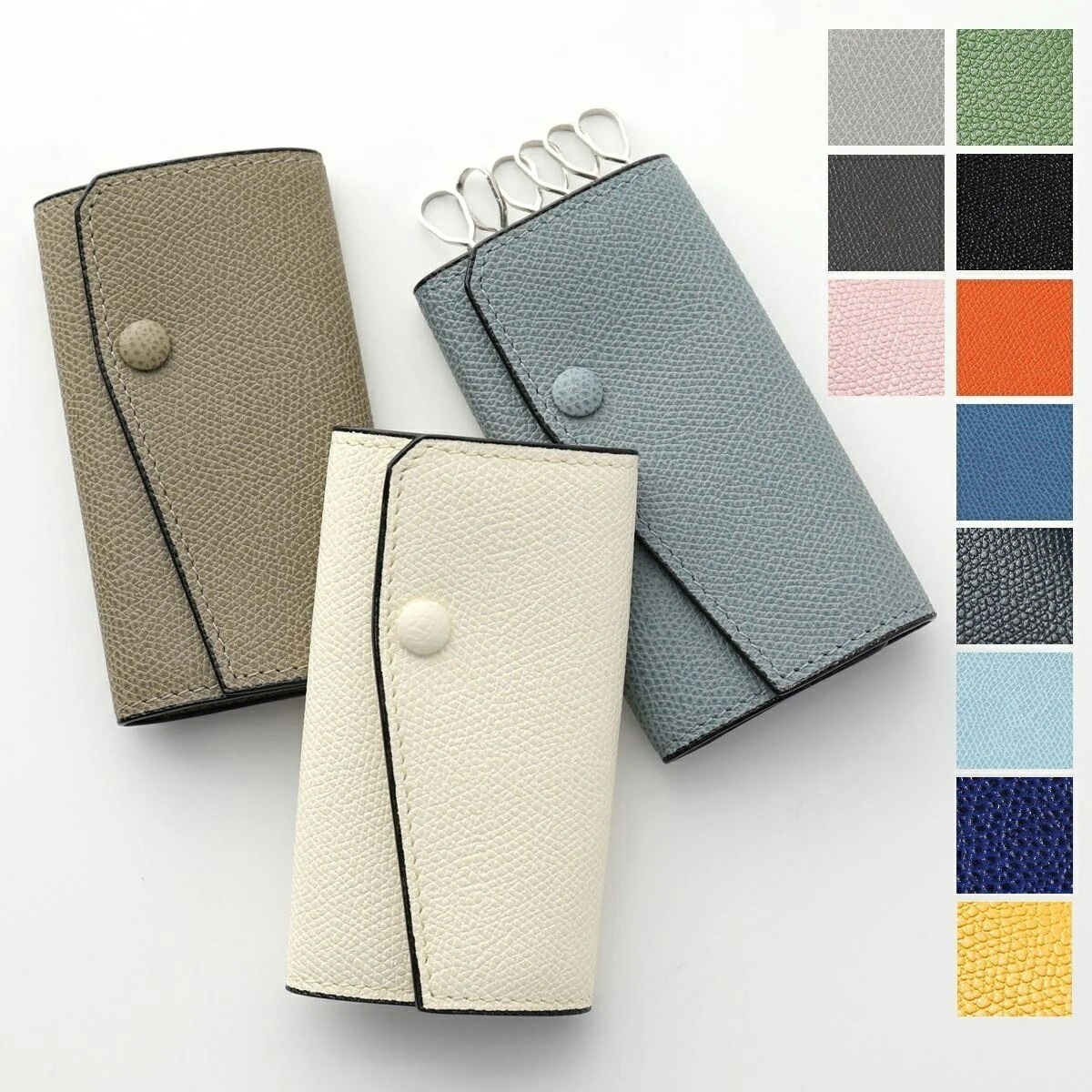 Valextra ヴァレクストラ キーケース SGSR0076028LRDKH99 V1L76 028 レディース レザー 6連 カラー14色