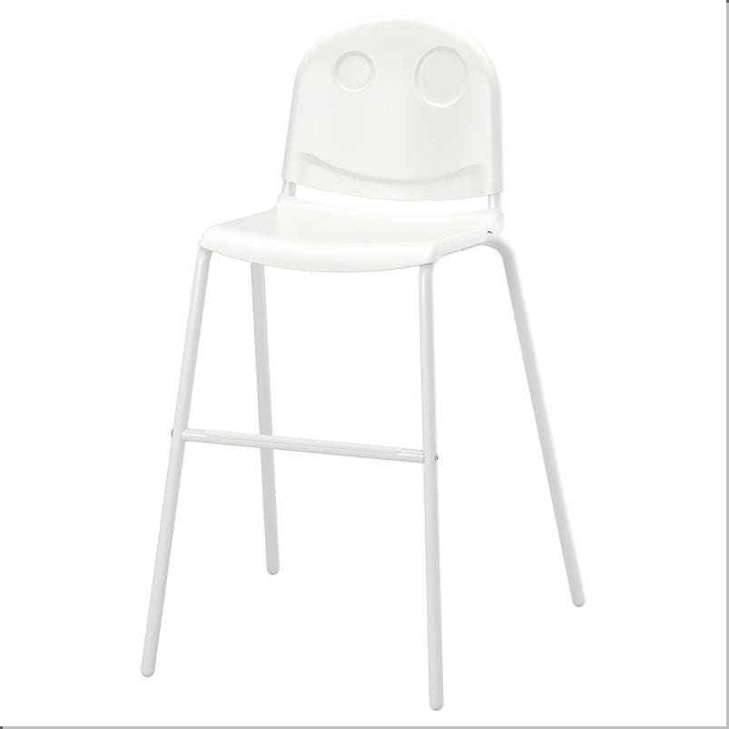 VILDGAS ヴィルドゴース 子ども用チェア - ホワイト/ホワイト