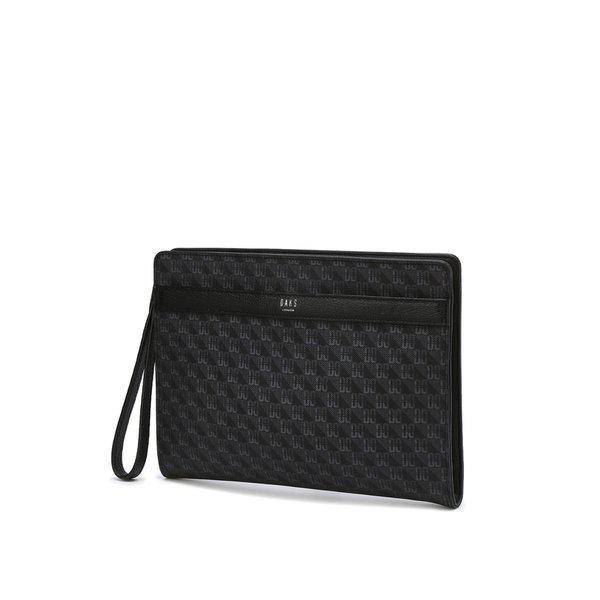 [26SS] [クラッチ][LOUIS GRID][ルイス グリッド] ブラック DD パターン PVC DBBA6E034BK