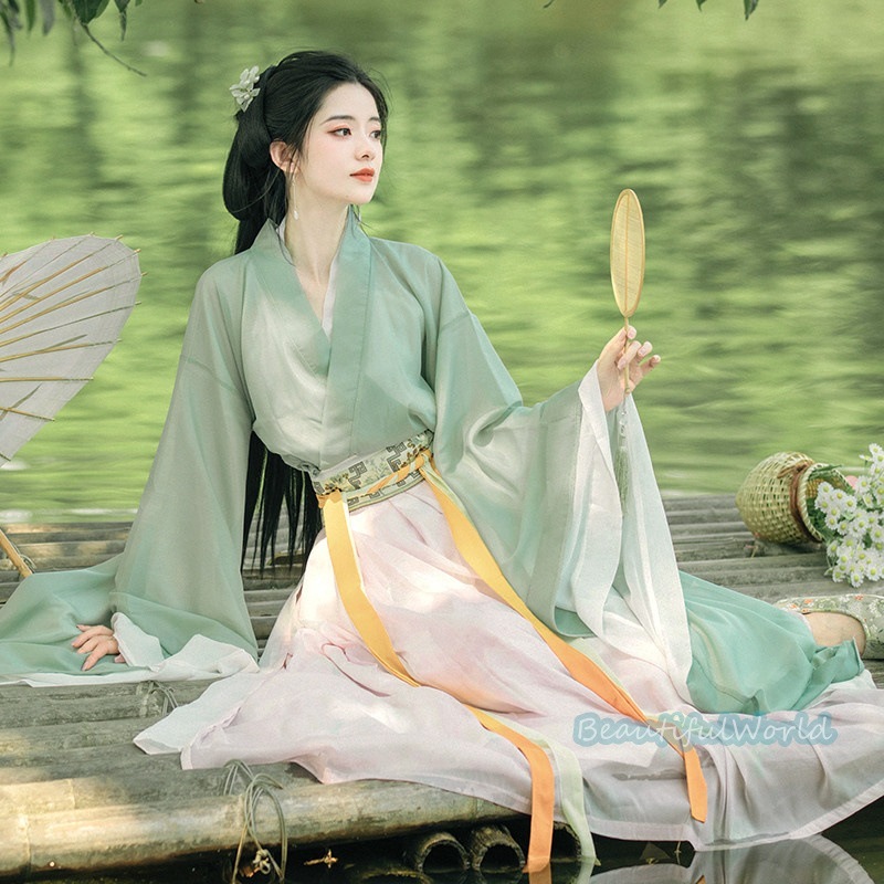 中華服 唐装漢服 漢服ドレス　コスプレ チャイナドレス中国古代衣装 漢服仙女 漢服 チャイナ服 ワンピース コスプレ 中国古代衣装 女性 ロングドレス 刺繍 ス