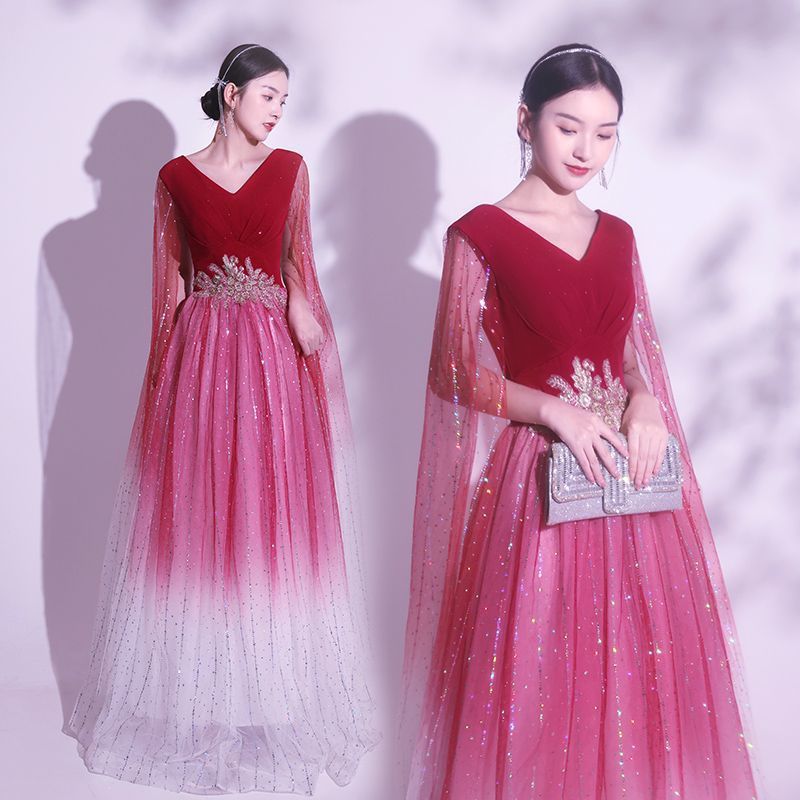 団公演服箏服成人舞台紅歌コンクール衣装指揮服独唱朗読イブニングドレス