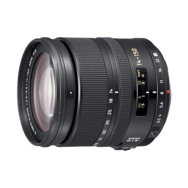 【中古】パナソニック Panasonic 望遠ズームレンズ フォーサーズ用 ライカ D VARIO-ELMAR 14-150mm ASPH. XSM. MEGA O.I.S. L-RS014150 プ