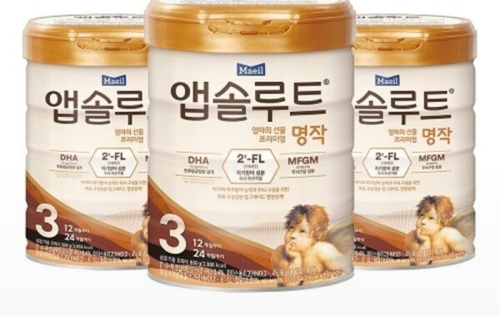 [毎日乳業] アブソルート名作2FL 3段階800g [3個]