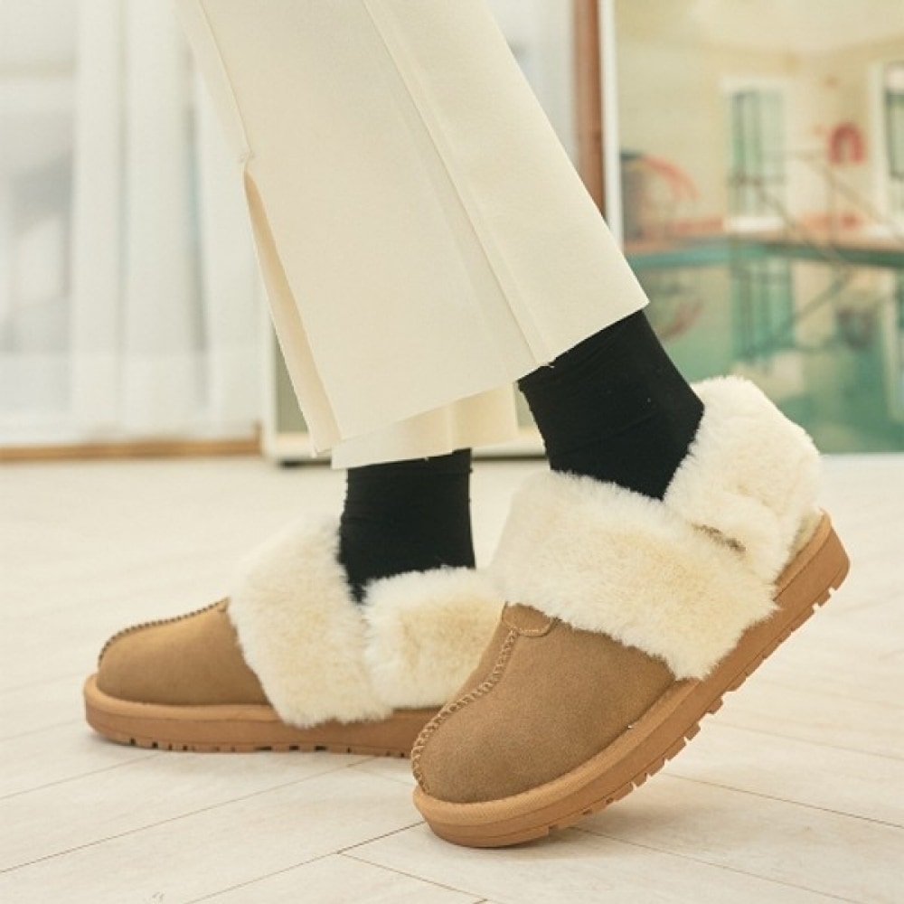 (Ninas Paris) 2.5cmセンターステッチふわふわローファー