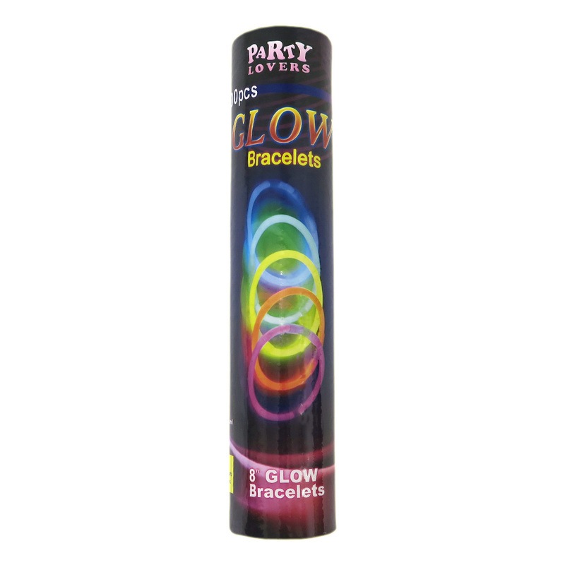 コスプレ 仮装 [6点セット] 光る蛍光ブレスレット 単色(ブルー)100本セット 【 夏祭り 光りもの 光るブレスレット ハロウィン 衣装 光物 パーティーグッズ 光るおもちゃ 変装グッズ プチ仮装
