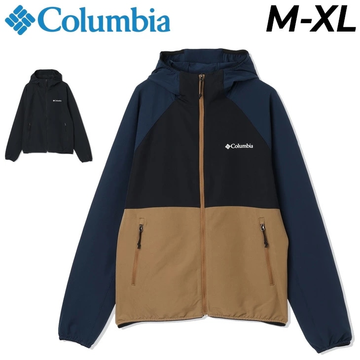 アウトドアジャケット 長袖 メンズ ライトキャニオンミッドウェイト ソフトシェルジャケット はっ水 男性用 アウトドアウエア アウター メンズウェア ハイキング キャンプ/PM0485