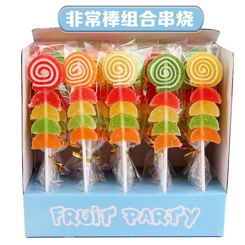 g 30個入りフルーツキャンディロリポップジュースグミ漫画動物キャンディスナック子供用食品 お菓子 大人 子供 誕生日プレゼント