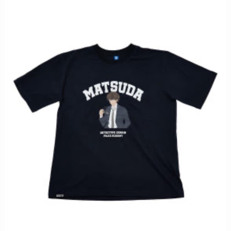 [名探偵コナン] 松田陣平 グラフィック 半袖Tシャツ / 명탐정 코난 송보윤 진페이 그래픽 반팔 티셔츠 / 韓国限定