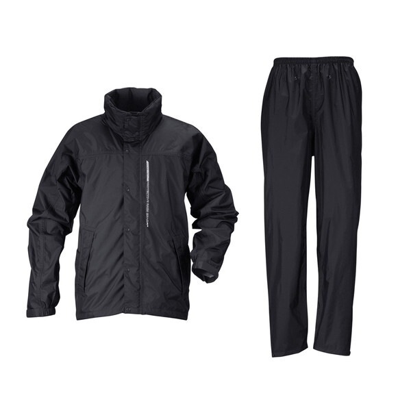 7740 ブリザテックレインスーツ ブラック S