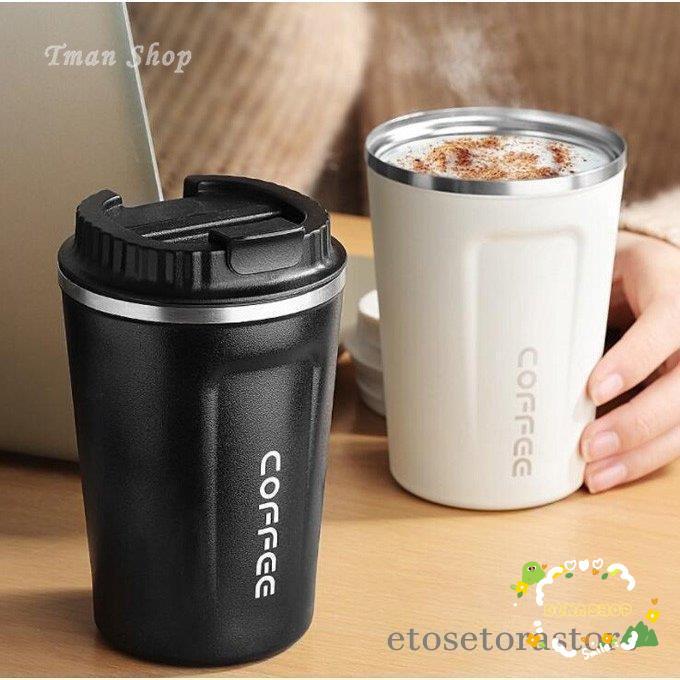 蓋付き 水筒 ステンレス マグボトル 510ml 380ml コーヒー専用 二重構造 真空断熱 保温保冷 直飲み プレゼント用 男女兼用 アウトドア用