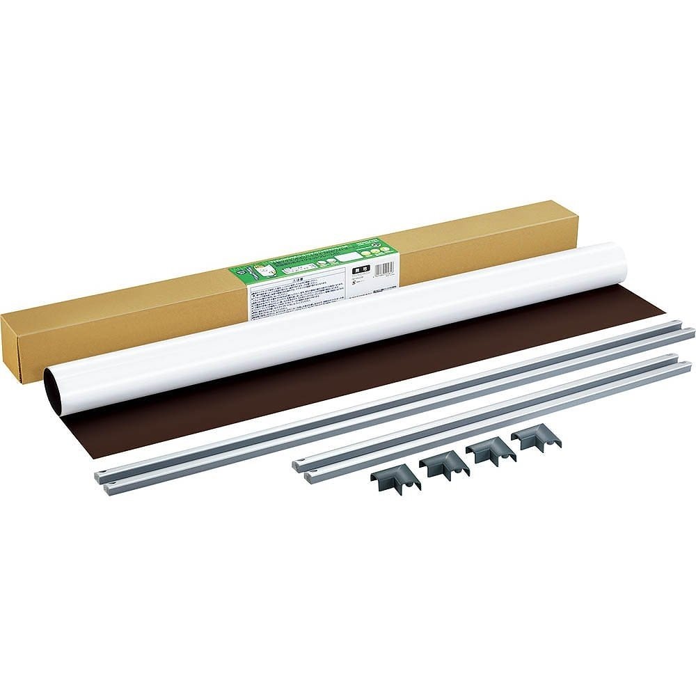 ホワイトボード マグボ マグネットシートタイプ フレーム付き 無地 900x600 FB-HK23W