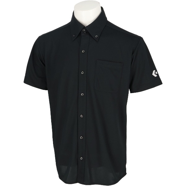 CONVERSE コンバース フルオープンボタンダウンシャツ バスケットボール ポロシャツ CB251551-1900 半袖