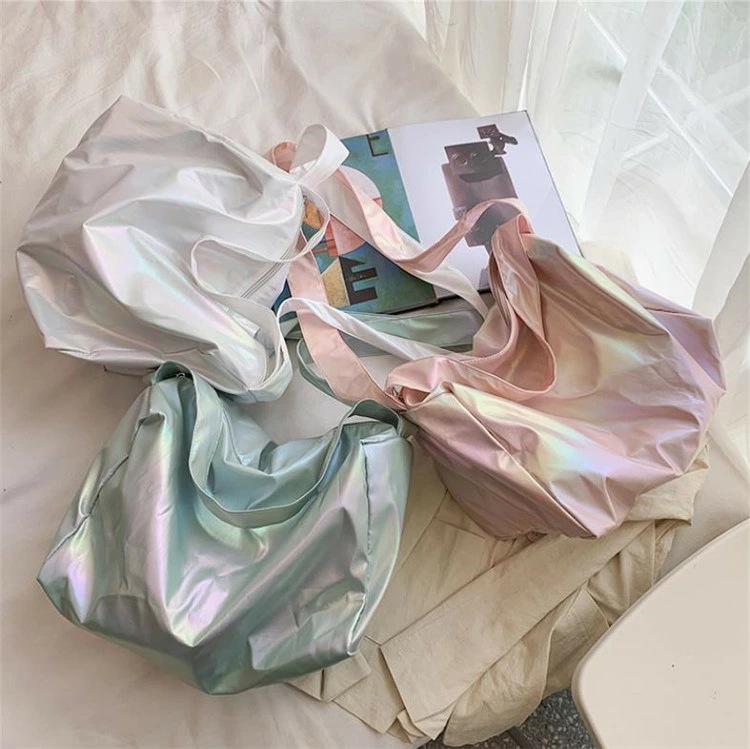 韓国ファッション 原宿 大容量 クロスボディバッグ ショルダーバッグ[K](T)