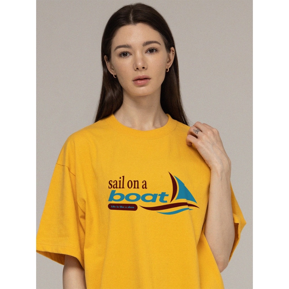 GRAVER sail on a boat バンパルティマスタード