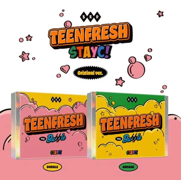 ステイシー (STAYC) - ミニアルバム 3集 [TEENFRESH] (バージョン2種)