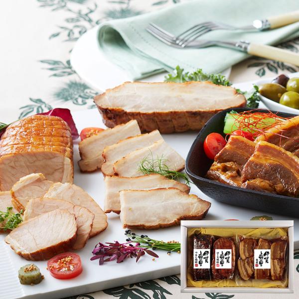 三重 伊賀上野の里 つるし焼豚 角煮詰合せ SISK