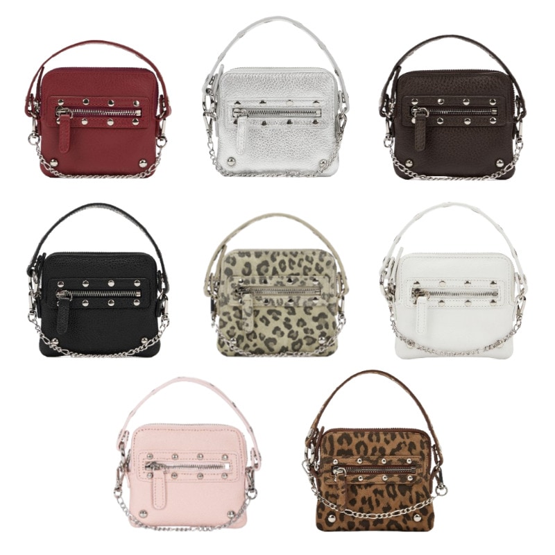 DEINET STUD CROSS CHAIN WALLET スタッズ クロス チェーン ウォレット (8カラー)