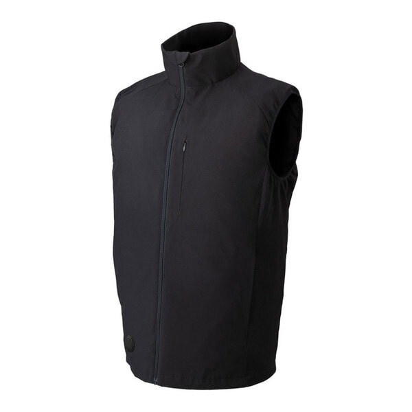 HW-01OD-S-Bブラック ヒートウェアアウトドアベストS メーカー直送