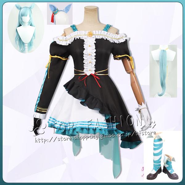 ウマ娘 プリティーダービー メジロアルダン 勝負服 コスプレ用 Cosplay 衣装 コスプレ衣装 変装 コスチューム キャラクター仮装 cos