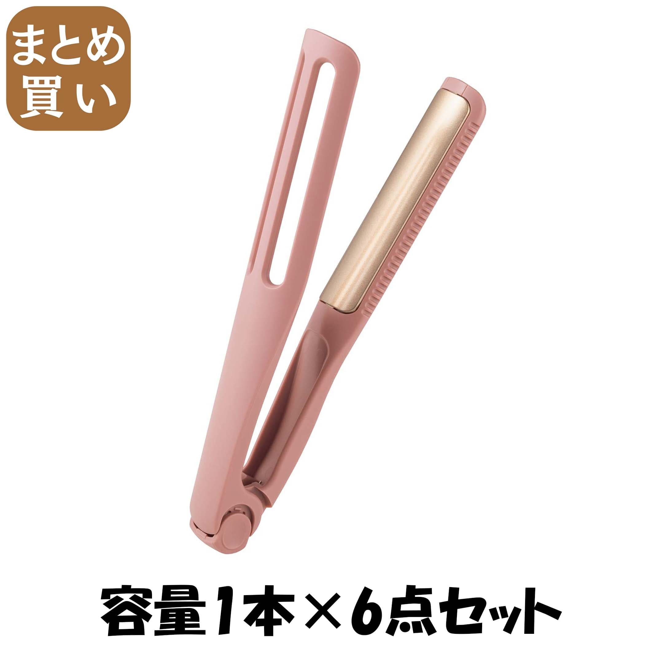 【まとめ買い】ＫＱ３１３７　前髪用ハンディブローカーラー 容量1ﾎﾝ×6点セット 貝印 ブラシ