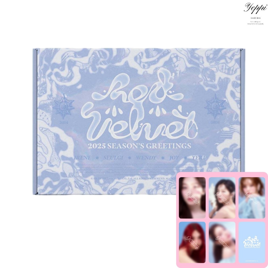 【 当日出発 】Red Velvet 2025 SEASONS GREETINGS [流通特典フォトカード5種 +当店特典公式ランダムフォトカード1枚 ] redvelvet シーグリ 公式グッズ