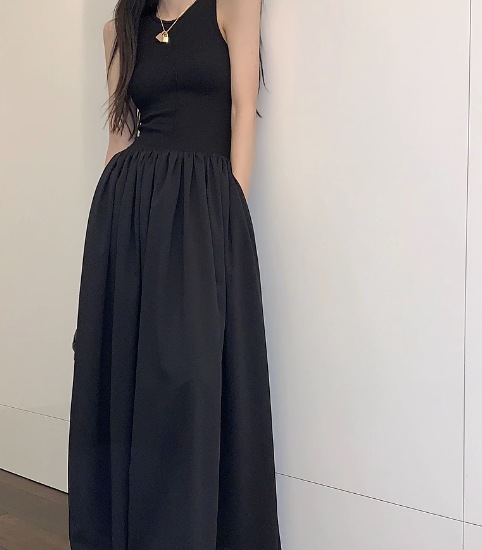レディース ワンピース セットアップ オールインワン つなぎ 膝下 ロング フルレングス ノースリーブ Uネック タイト スリム 細身 かわいい 大人可愛い シンプル カジュアル 上品 おしゃれ かっ 5,681円
