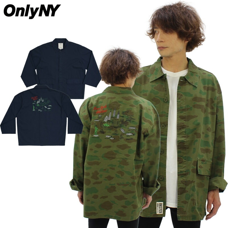 オンリー ニューヨーク NY Harbor Fatigue Jacket ジャケット アウター 男性用 メンズ