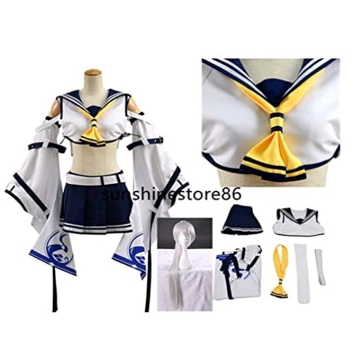 アズールレーン コスプレ 綾波改 Azur Lane 衣装+ウイッグ