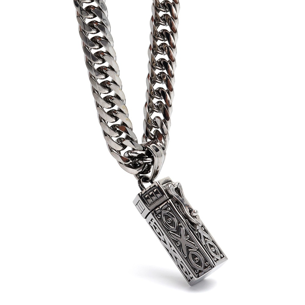 ステンレス製 ネックレス ダブル喜平 [n936-n348-s-7mm]