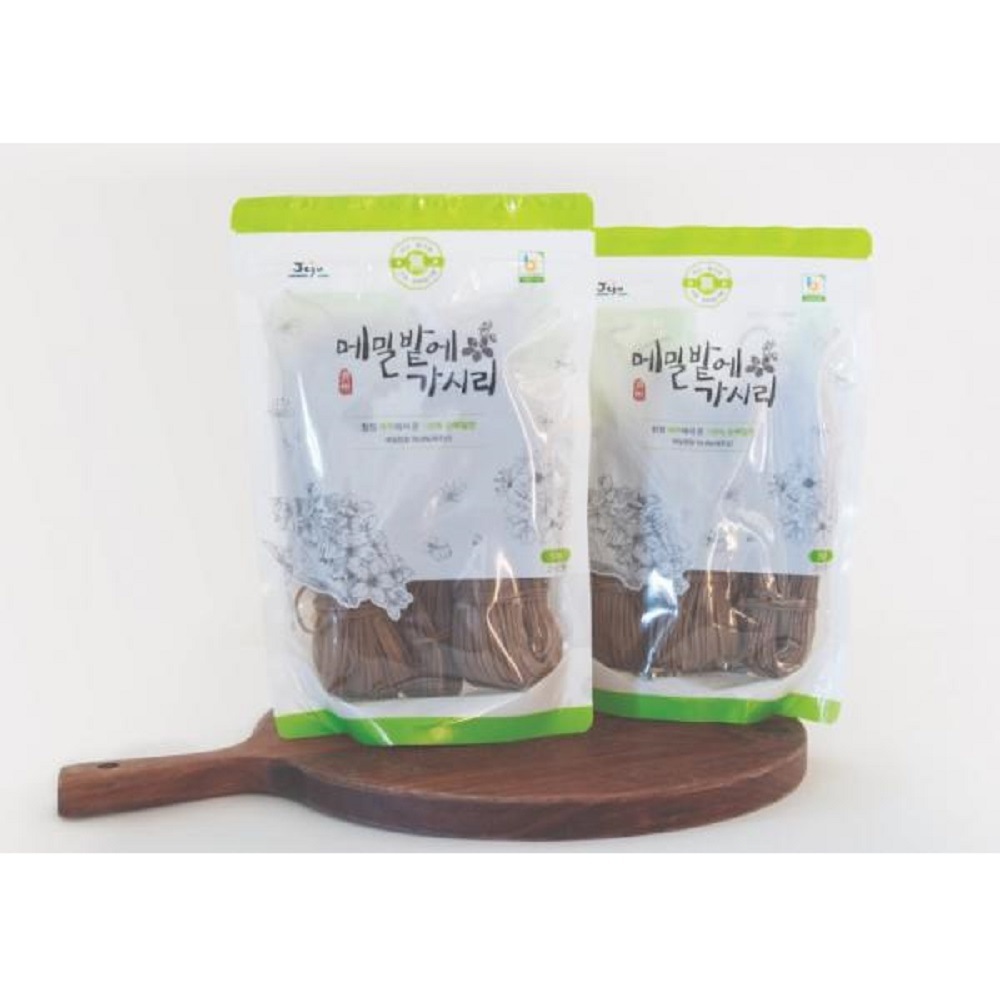 韓国-K MEAL-済州産そば含量コシのあるそば+醤油ソース(1パック)