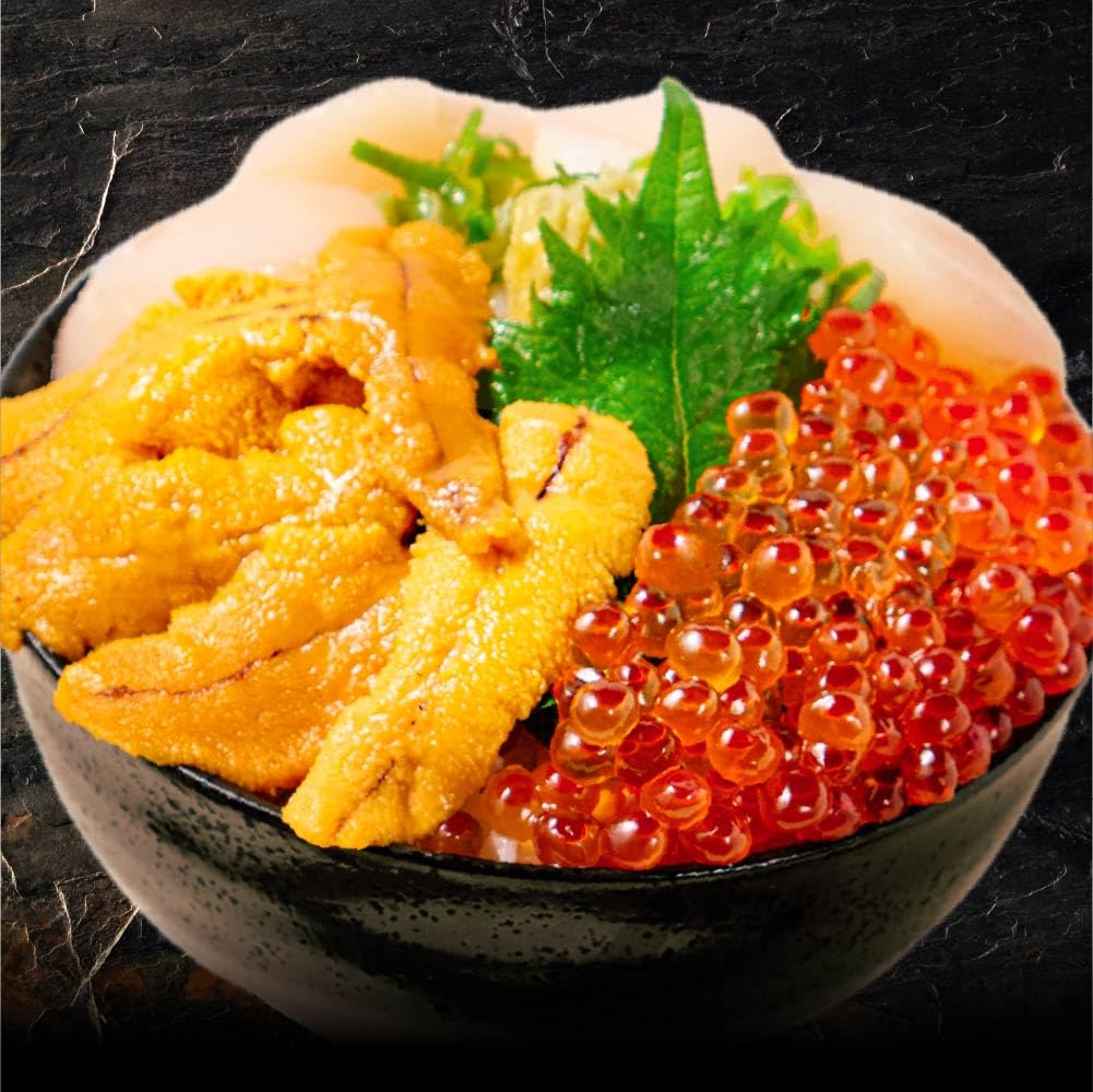 札幌中央卸売市場 豪華海鮮3色丼 海鮮 ギフト三色丼 詰め合わせ 食べ物 セット 刺身 冷凍 いくら醤油漬け 生ウニ 生ほたて貝柱 海鮮丼