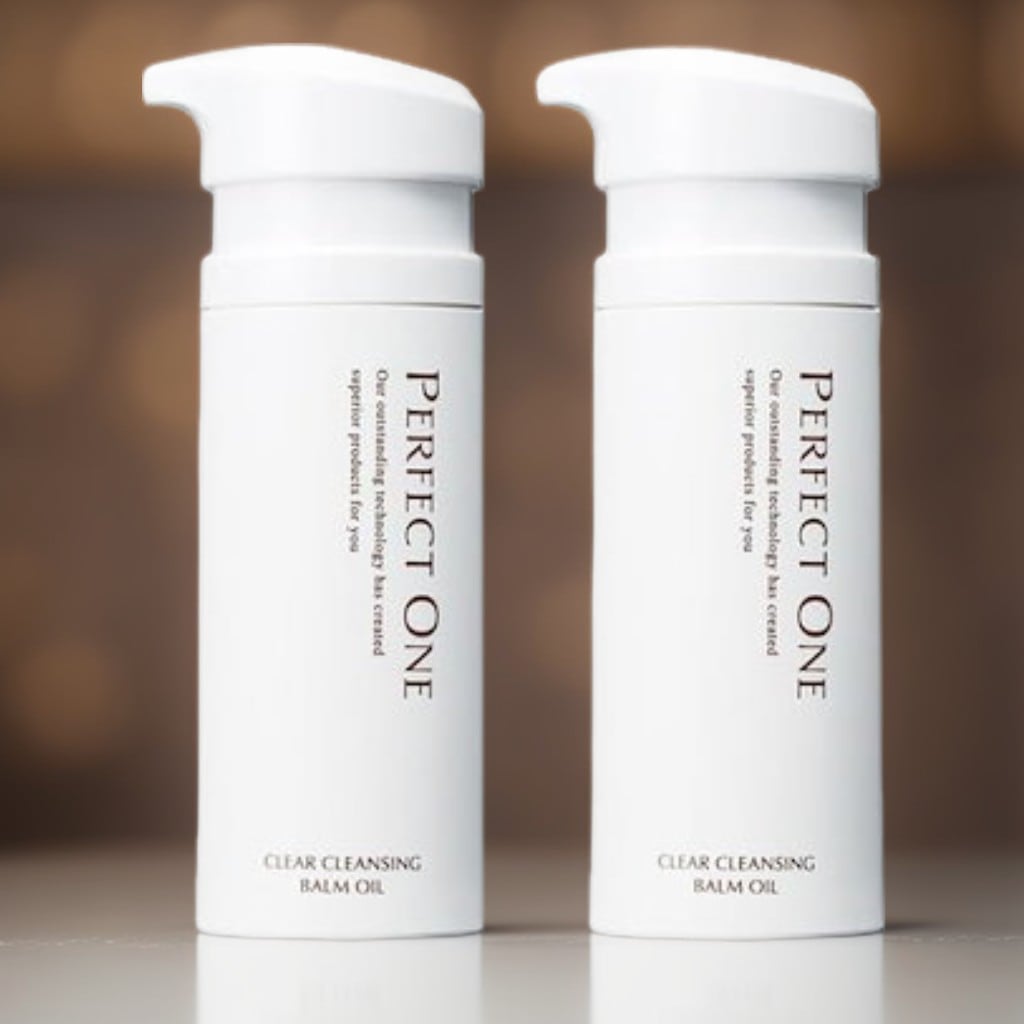 パーフェクトワン(PERFECT ONE) クリアクレンジングバームオイル オイル バーム オールインワン クレンジング クレンジングバーム クレンジングオイル 洗顔 洗顔料 まつエクOK (2個セッ