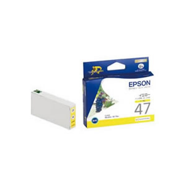 (業務用5セット)(純正品) EPSON エプソン インクカートリッジ/トナーカートリッジ (ICY47 Y イエロー) ×5セット 8,835円